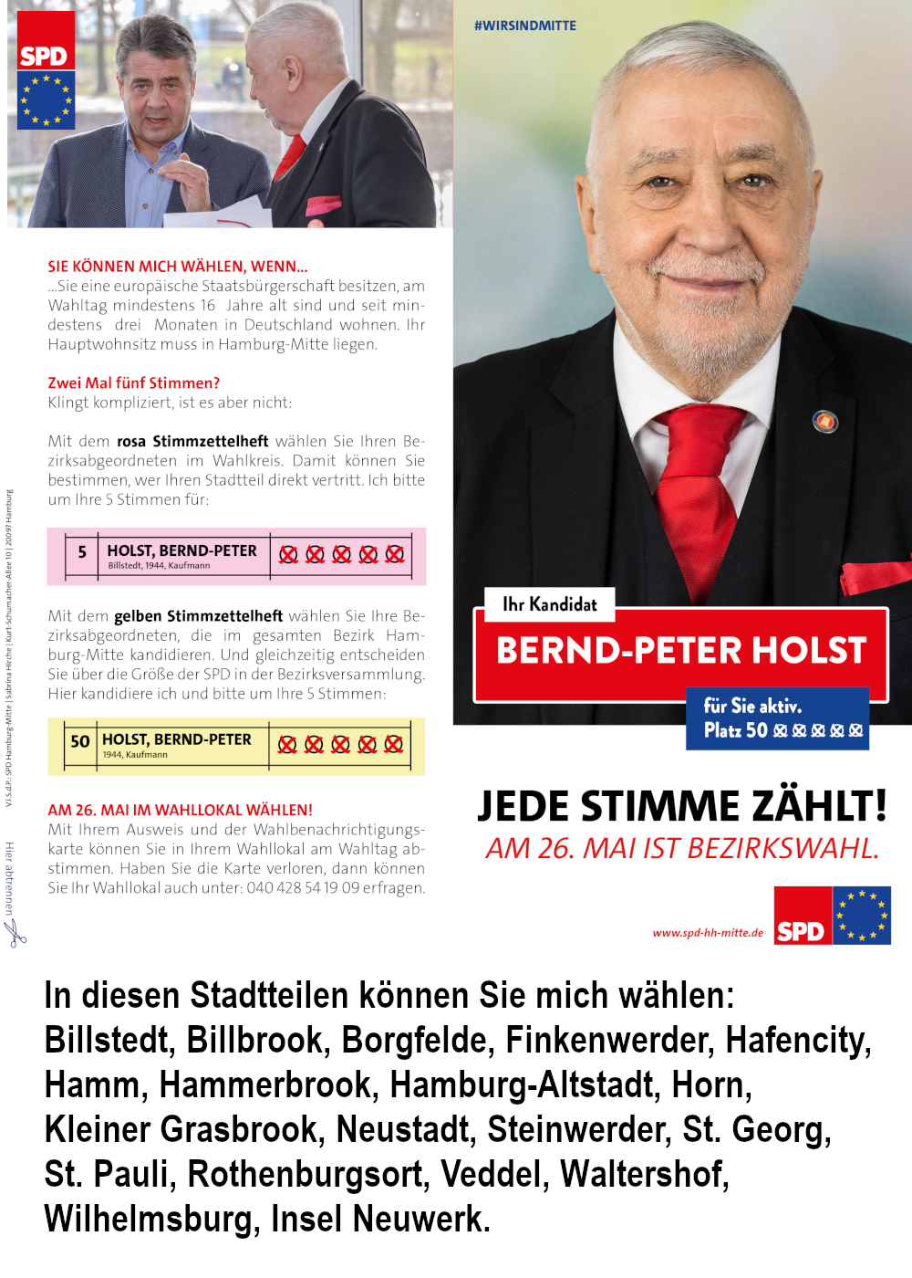 Bernd P. Holst Hamburg Wahl 2019